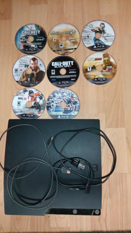 Used PS3 with games just need a controller $140 or OBO
