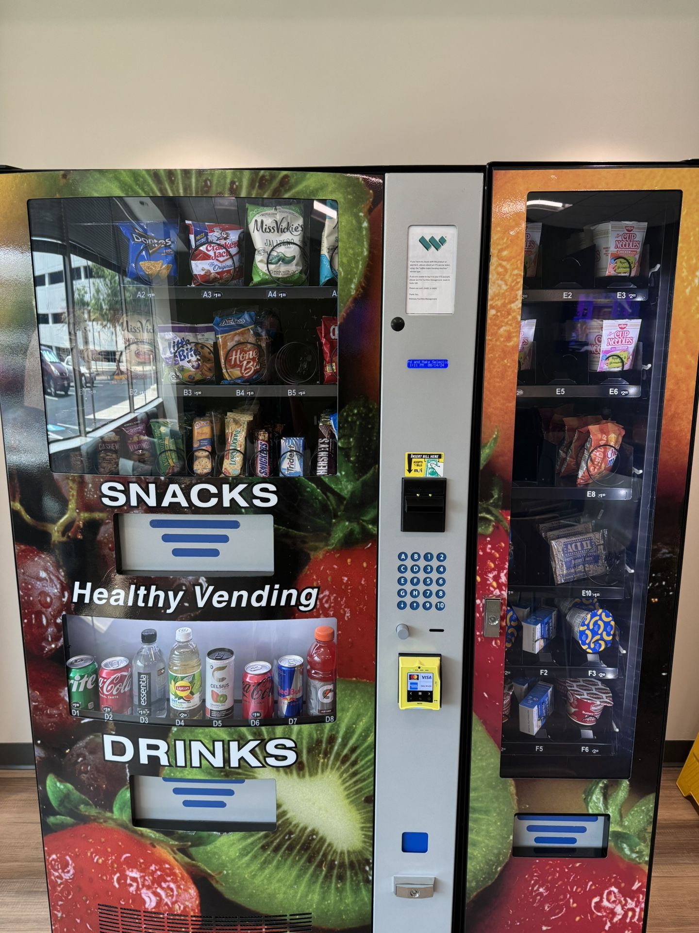 Seaga HY2100-9 HealthyYou Combo Vending Machine – Snack & Drink