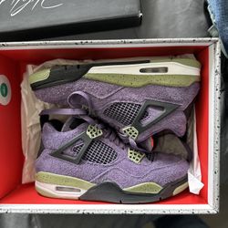 Air Jordan 4 Retro Canyon Purple 