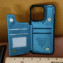 2 PHONE  CASES / WALLETS FOR 13 PRO + SCREEN SAVERS, (LIQUIDATING )