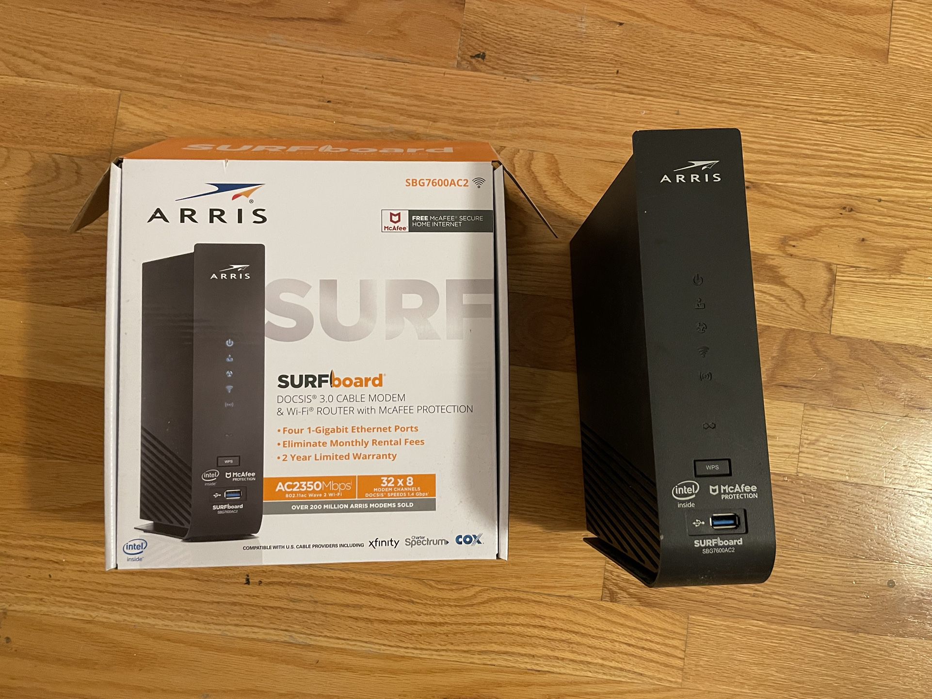 ARRIS Surfboard Wi-Fi Router And Modem