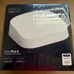 AMAZON eero Pro 6 NEW SEALED BOX