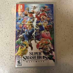 Super Smash Bros Ultimate Switch – $35