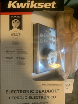 Electronic Deadbolts 2 For 50 Or 30 A Piece