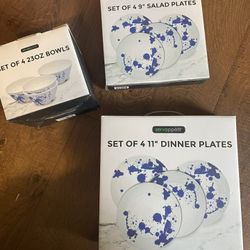 Set Of Plates And Bowls 