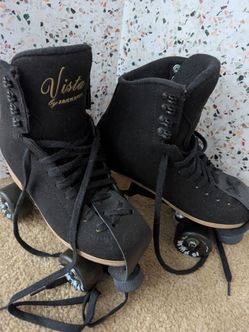 Jackson vista (size 8 black) + accessories