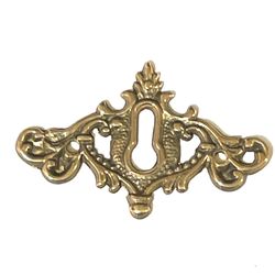 Brass Victorian Hollywood Keyhole Covers 6