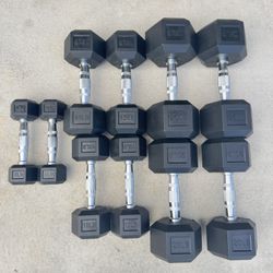 Brand New Dumbbells 5-25lbs Set total 150lbs