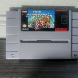 Super Mario Kart SNES Super Nintendo Vintage 