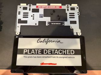 Reviver License Plate - Digital License Plate