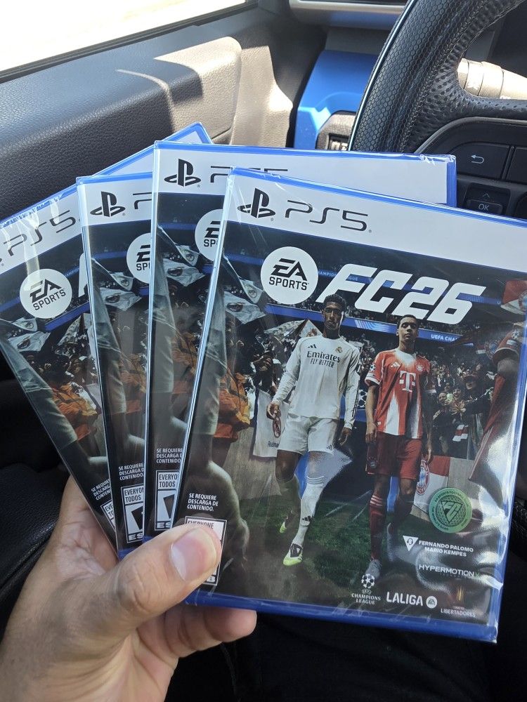 FC26 NUEVOS PARA PLAYSTATION 5