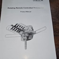 New In Box Rotating Remote Control TV Antenna