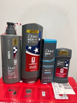 Dove Men+Care 4-Piece Bundle Set