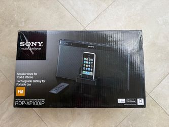 Sony RDP-XF100iP Speaker Dock for iPod/iPhone – Excellent Condition