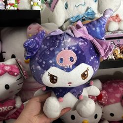 Kuromi 10” Dreamy Eyes Galaxy Plushie