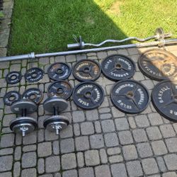 Barbell Weight Set.