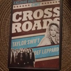CROSSROADS TAYLOR SWIFT AND DEF LEPPARD  DVD NEW NEVER OPENED