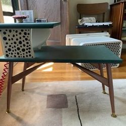 Unique Two Their Side Table MCM