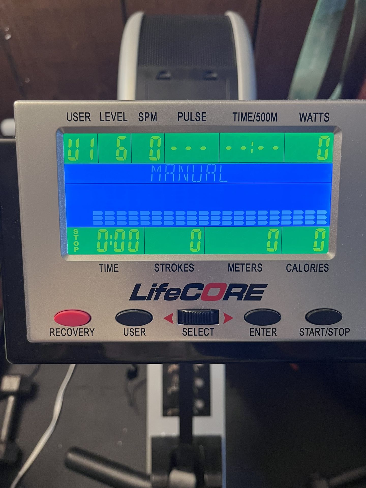 LifeCORE R100 Rower