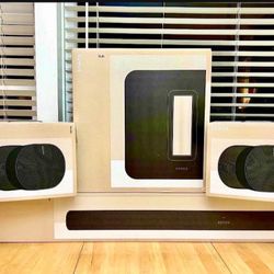 Sonos ARC, SUB GEN3 and 2 of the ERA300. Brand New. See My Other Listed Items Too!