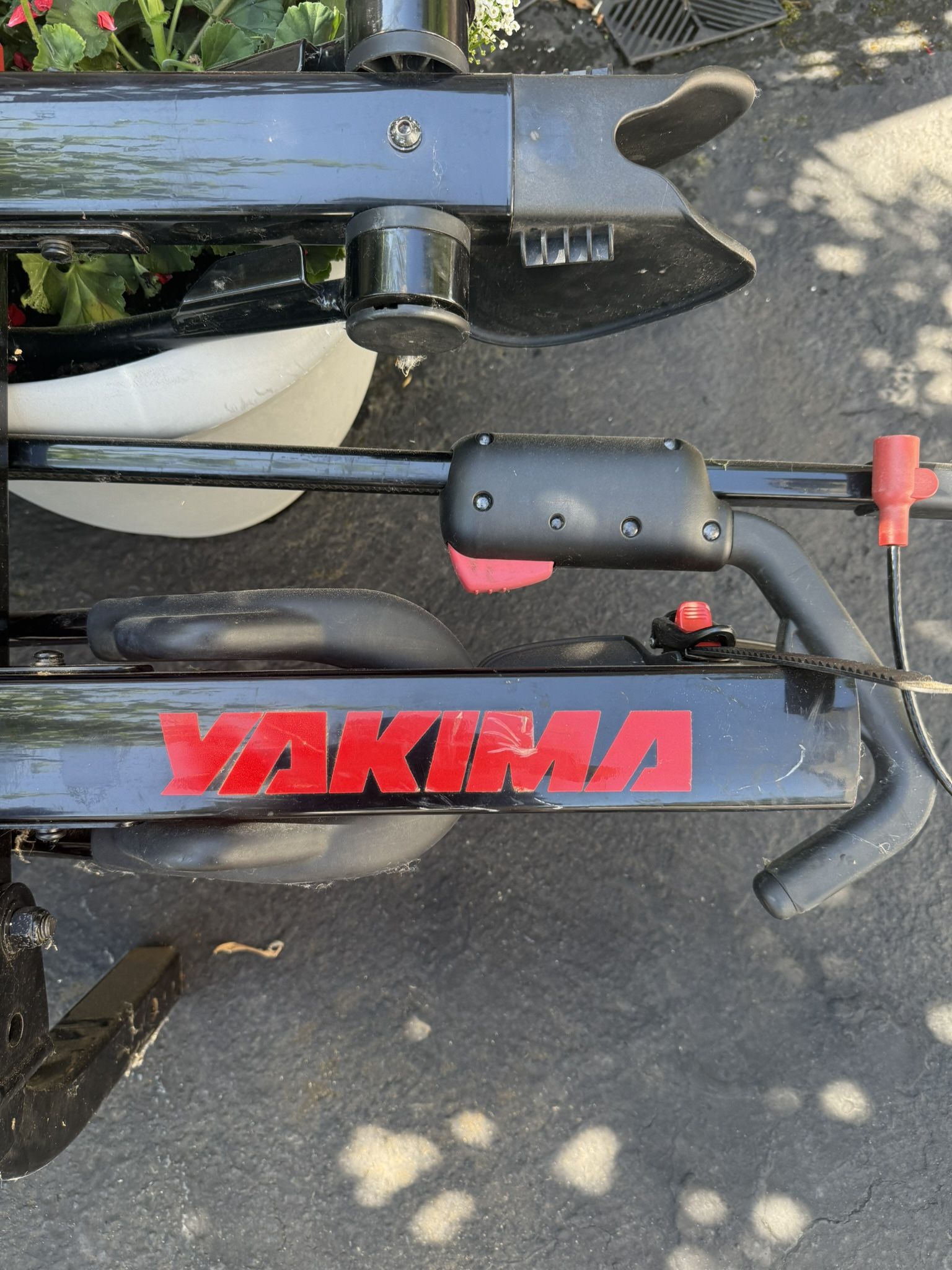 Heavy duty, two bike rack