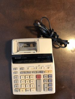 Sharp Calculator & Reciept Printer