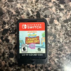 SpongeBob SquarePants Krusty Cook-Off Game for Nintendo Switch