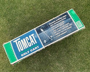 GOLF NEW IN BOX CARTEC TOMCAT PULL PUSH CART