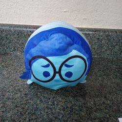 Disney Pixar Inside Out Sadness Tsum Tsum Plushie 8.5 Inch (Must Pick Up