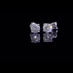 2ct True Lab Diamond Earrings -  $1200