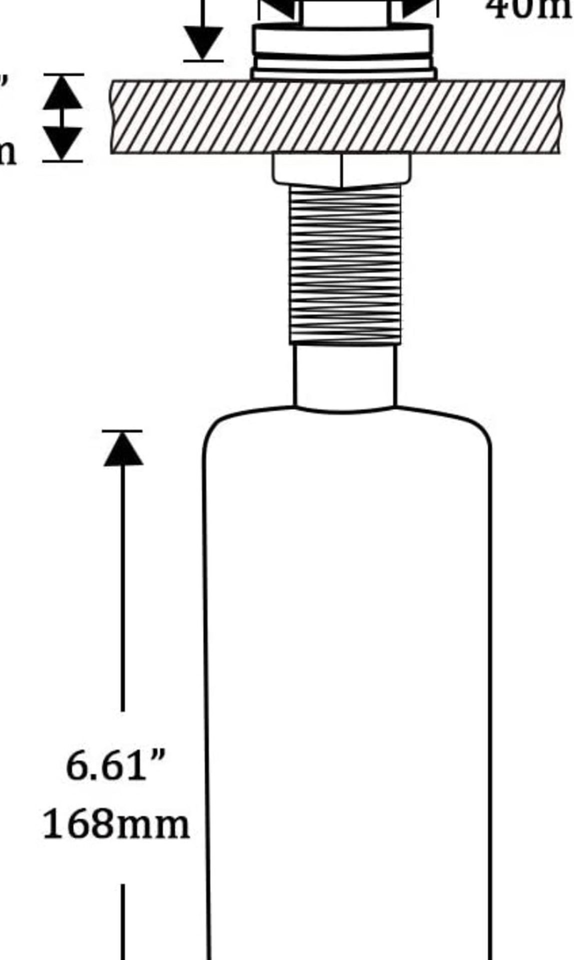 Under counter Soap/Lotion Dispenser