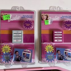 Barbie Karaoke Cam Music Cartridges New