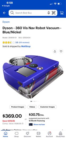 Dyson robot vacuum