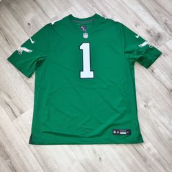 Jalen Hurts Philadelphia Eagles Kelly Green Nike Jersey Men XL