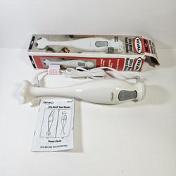 Rival Ultra Blend Hand Blender Model IB954 Electric 2-Speed Stainless Blades