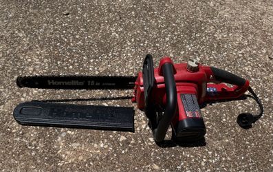 Corded Homelite 16” Chainsaw