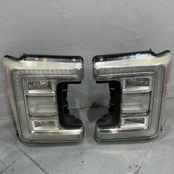 2017 F350 Led Head Lights And Fogs 