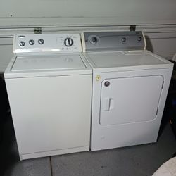 Whirlpool Set Washer And Kenmorr Gas Dryer Great  Working Condition 