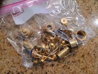 Brass dollhouse furniture