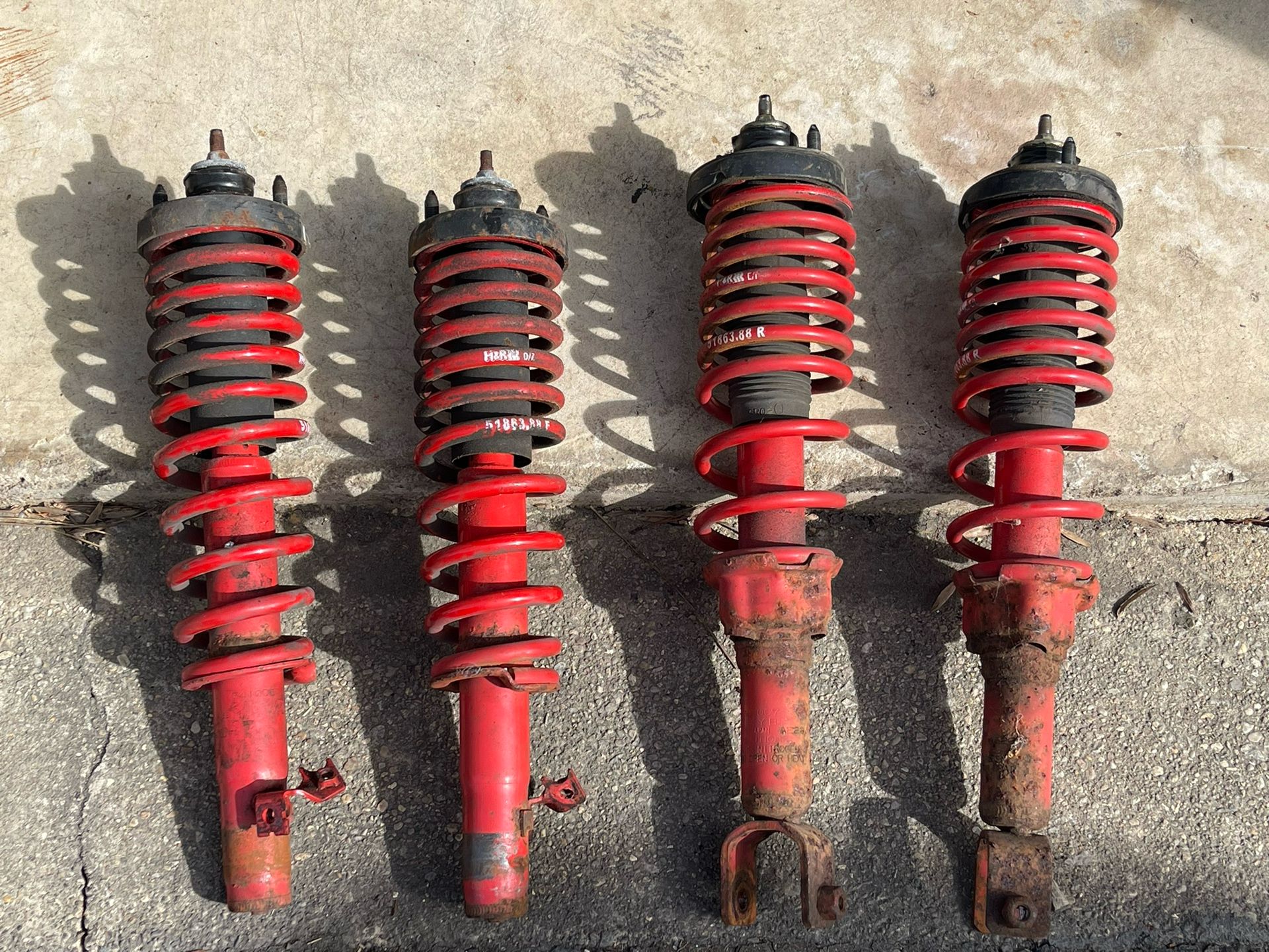 KYB Shocks With H&R Springs Suspension