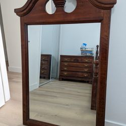 Large Beautiful Wooden Mirror