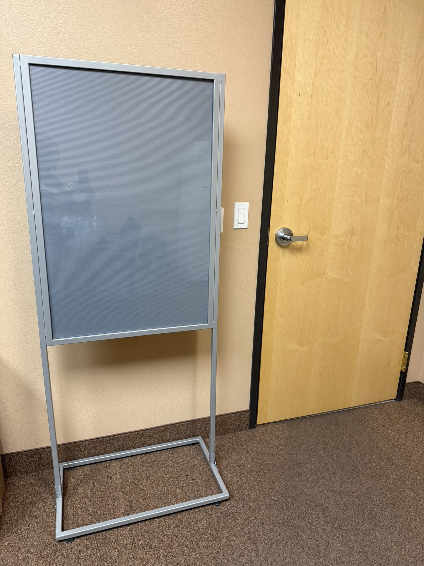 Metal Sign Holder Floor Stands
