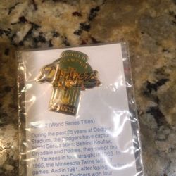 Unocal76 Pin Number Two World Series Titles