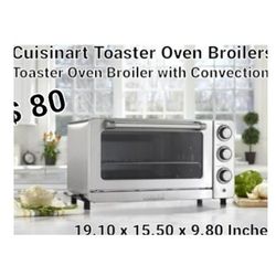 Brand New Cuisinart Toaster Oven Broiler