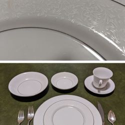 HUGE set Of Antique China, Montgomery Ward “ Shannon” Flawless Condition PRICE REDUCED