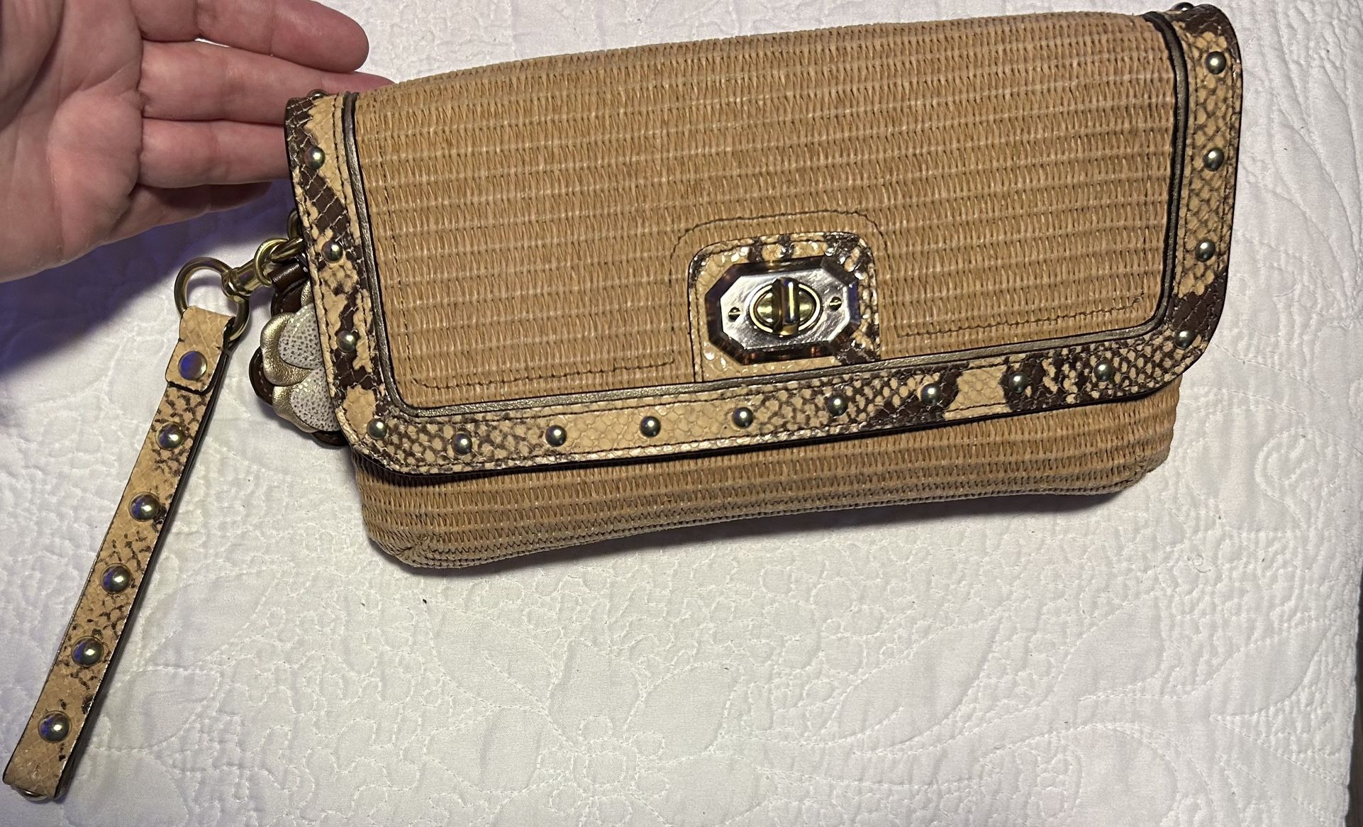 Authentic Coach Clutch
