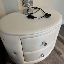 Nightstand With Lamp 