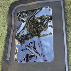 07-18 Jeep Wrangler JK 4-Door) …MasterTop Replacement Quarter Window; Black Diamond; Passenger Side ONLY !!!!