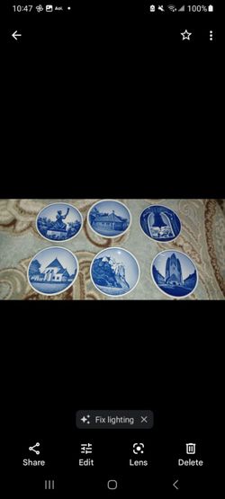 Denmark Mini Plates, Tea Cup Coasters?