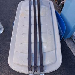 3 Leather Belts (size 38). 1 1/8" thick. Dark Brown. New. $30.